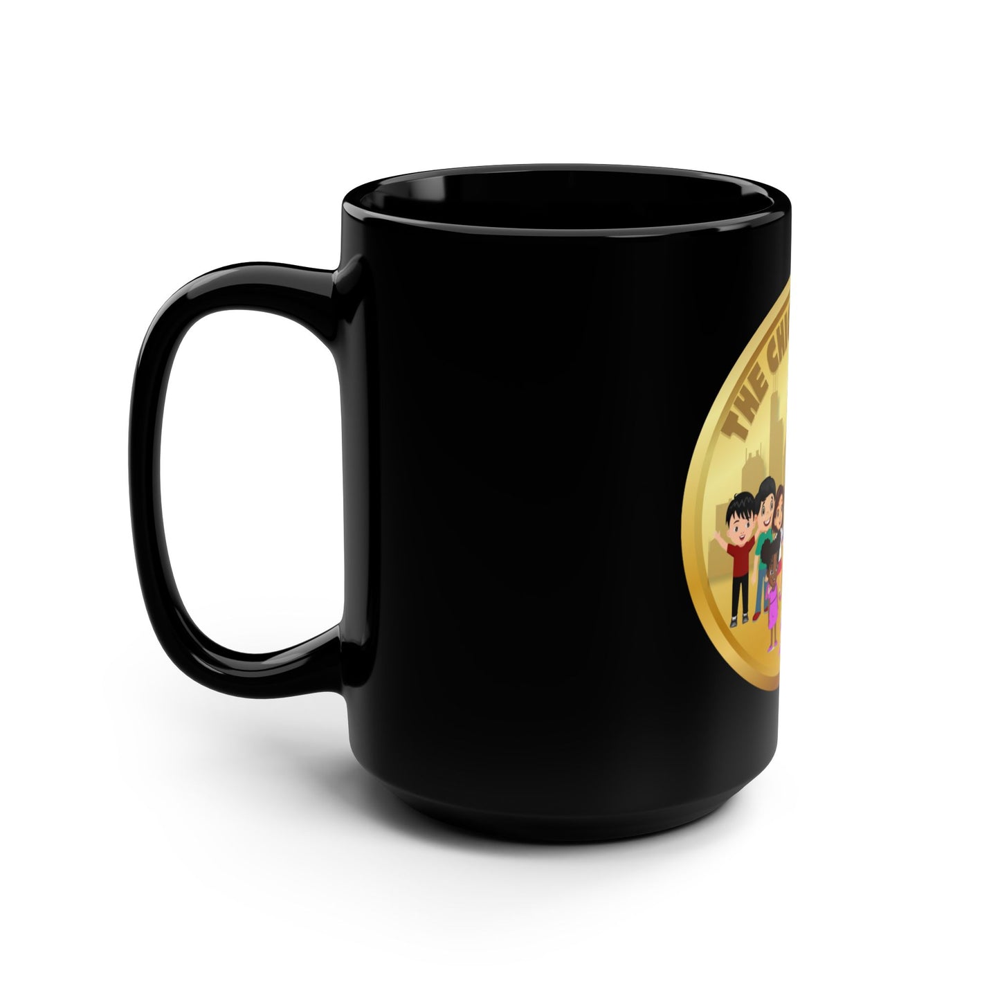 The Chicago Kidz 15oz Black Mug