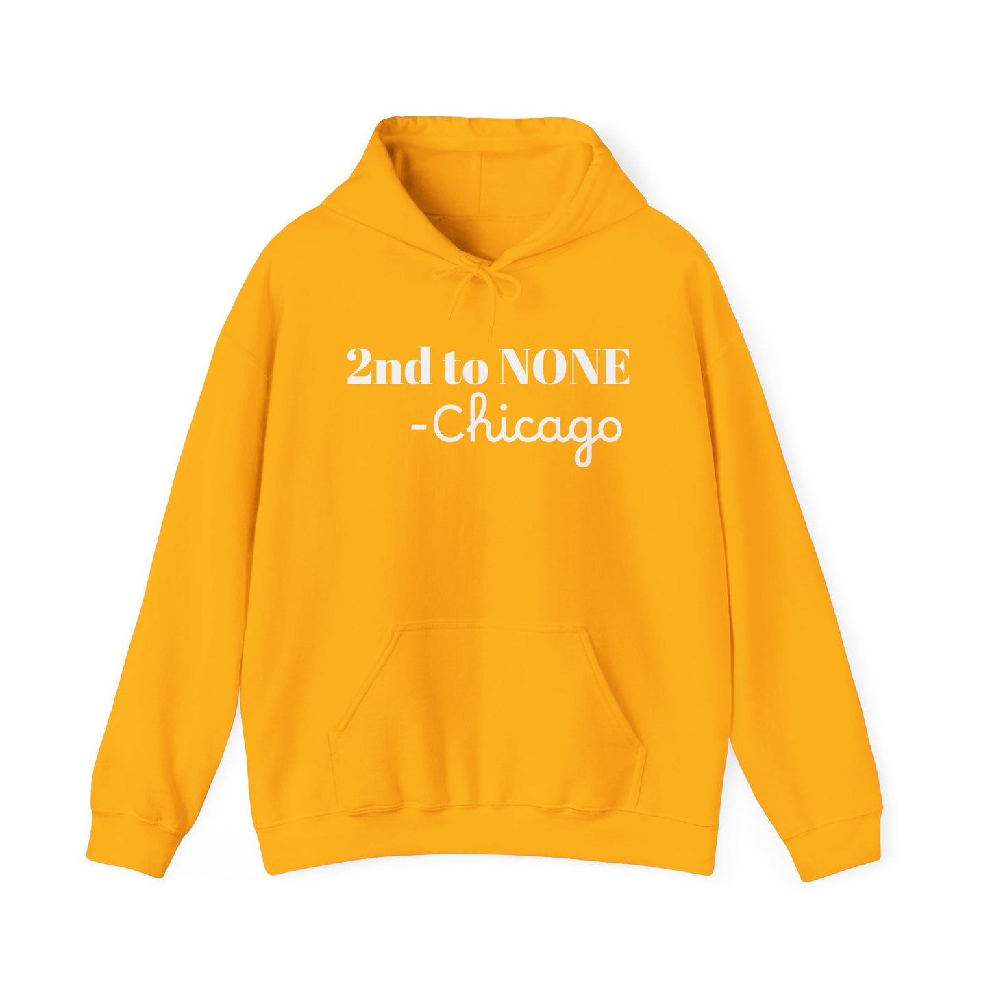 Adult 2nd to NONE Hoodie