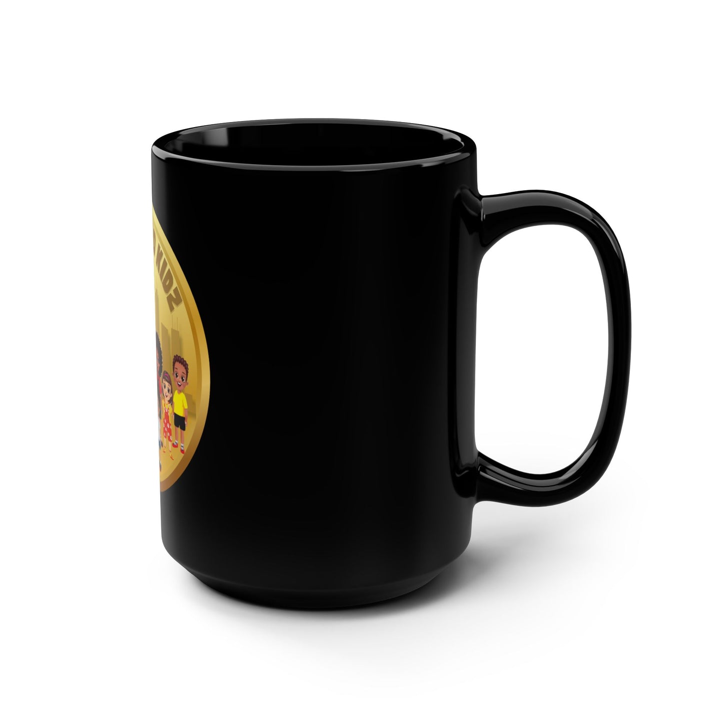 The Chicago Kidz 15oz Black Mug