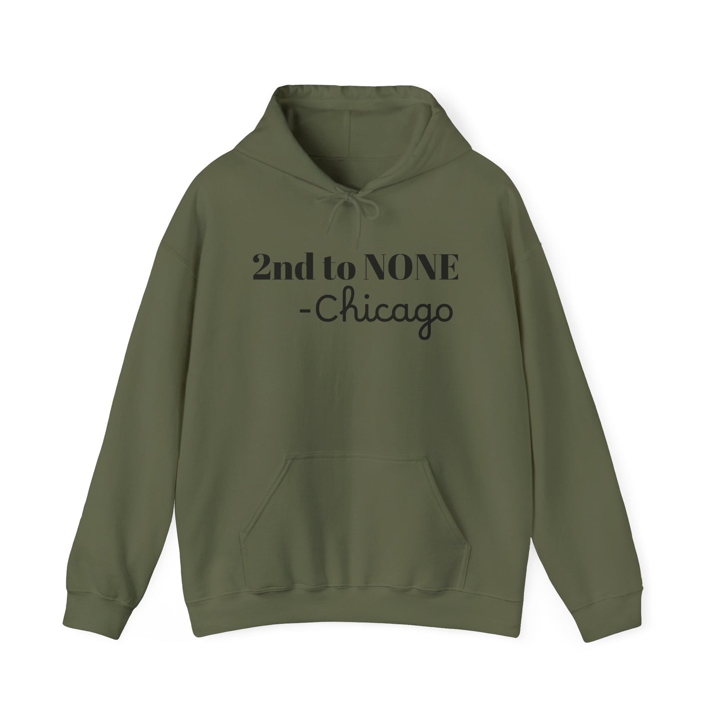 Adult 2nd to NONE Hoodie
