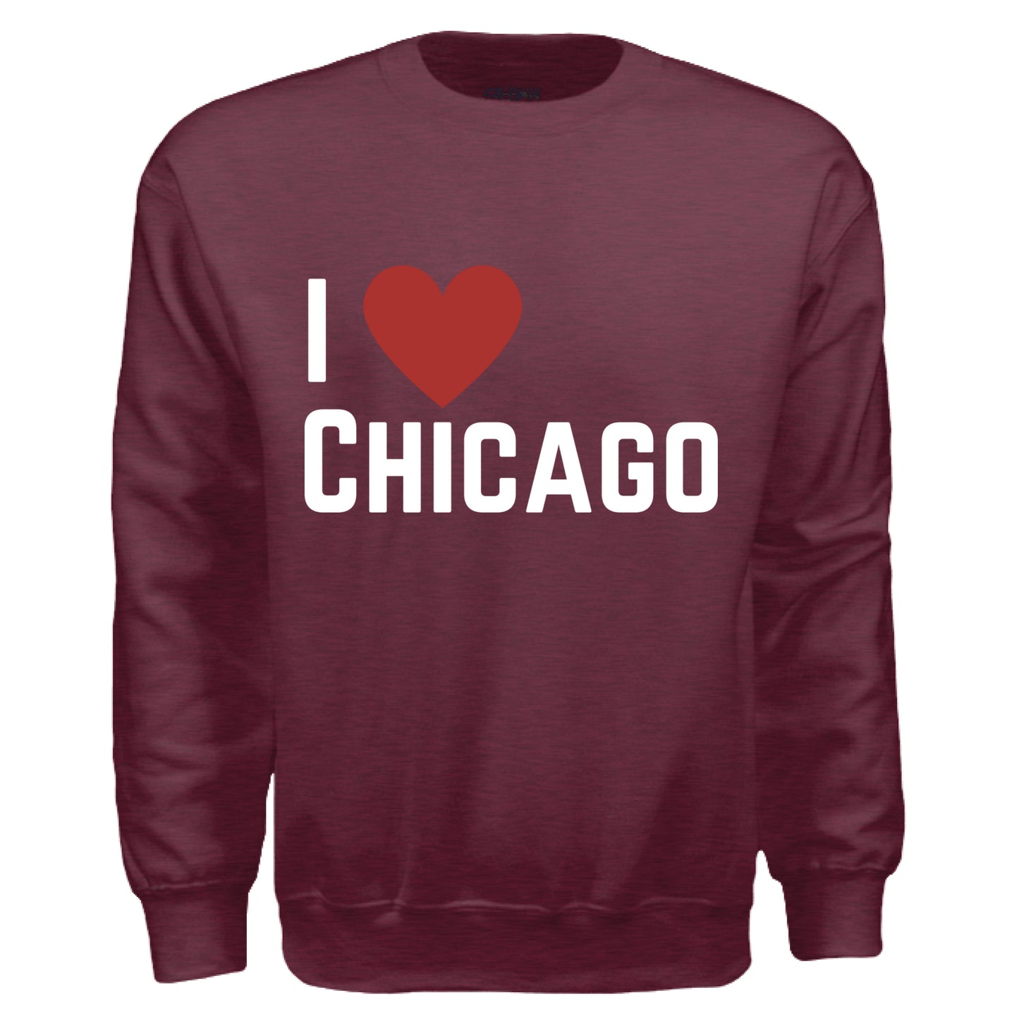 Heather Sport Dark Maroon - FRONT